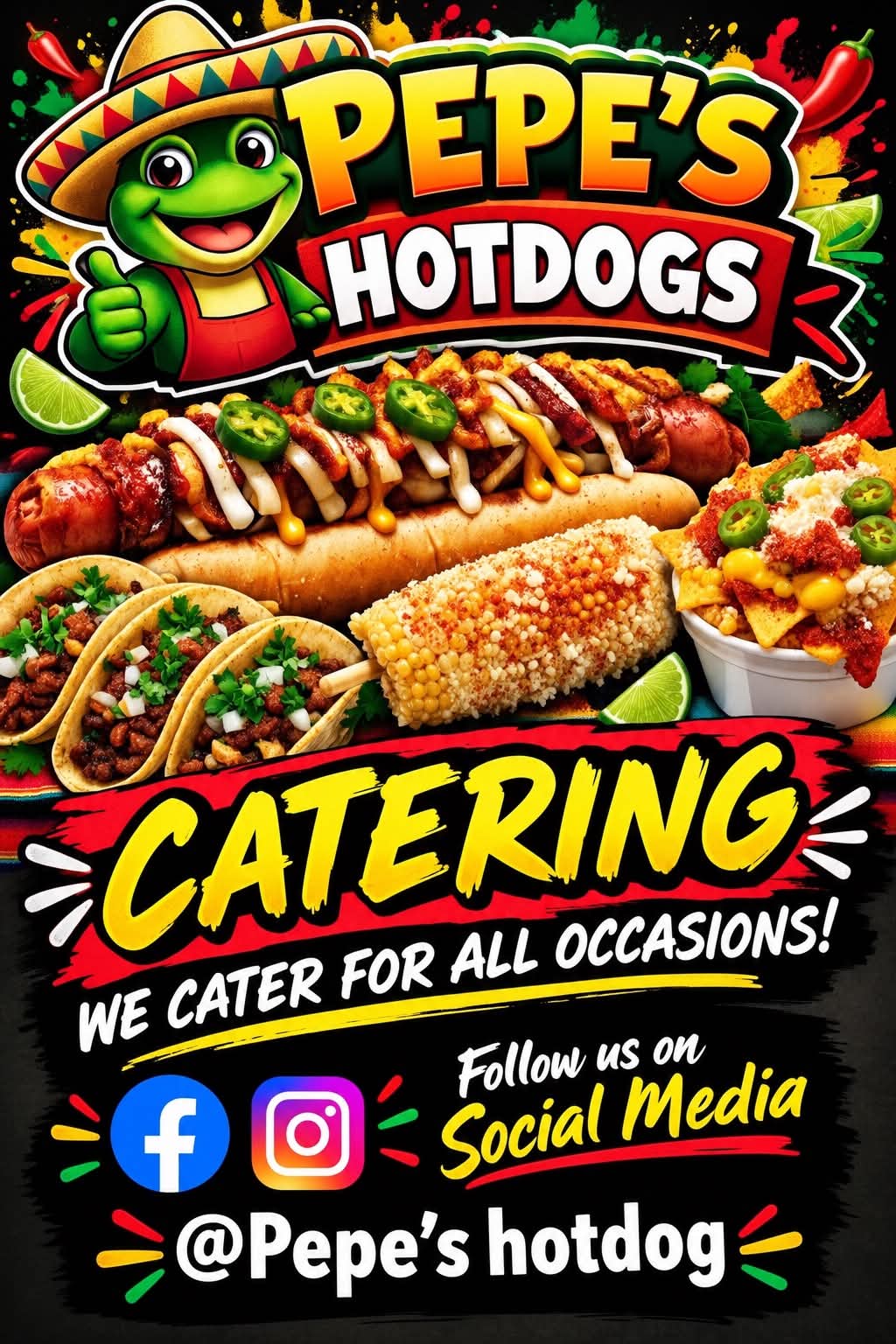 Pepe's Hotdogs logo